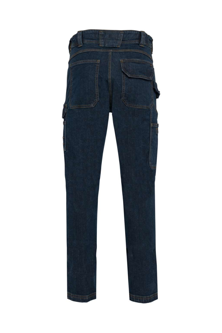 Blugi Denim Bărbați cu Buzunare Multiple - Rezistenți și Practici