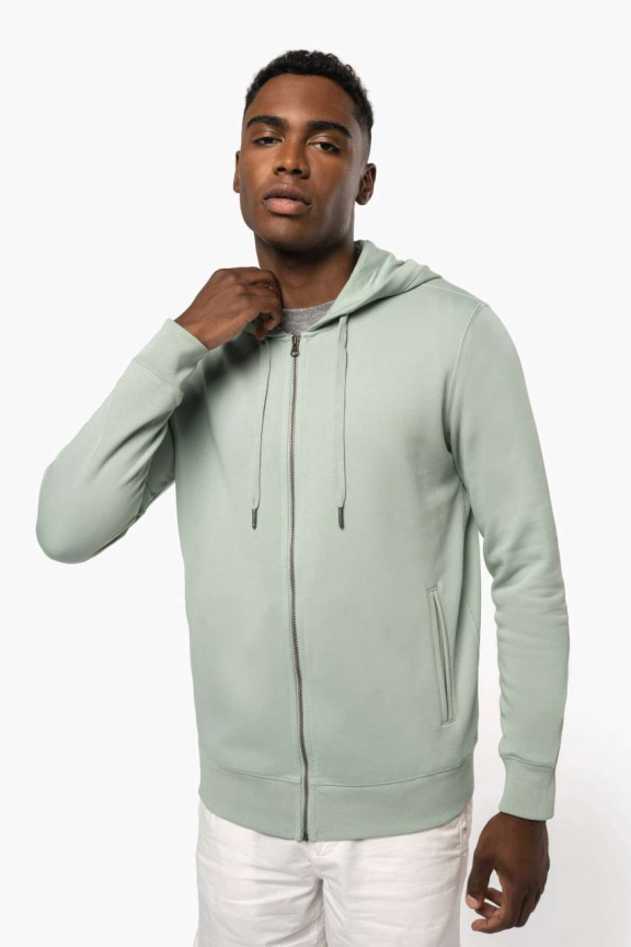 Hanorac Unisex Eco-Friendly cu Fermuar din Terry Francez