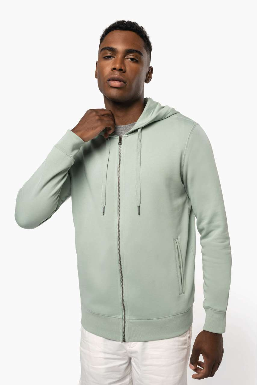 Hanorac Unisex Eco-Friendly cu Fermuar din Terry Francez