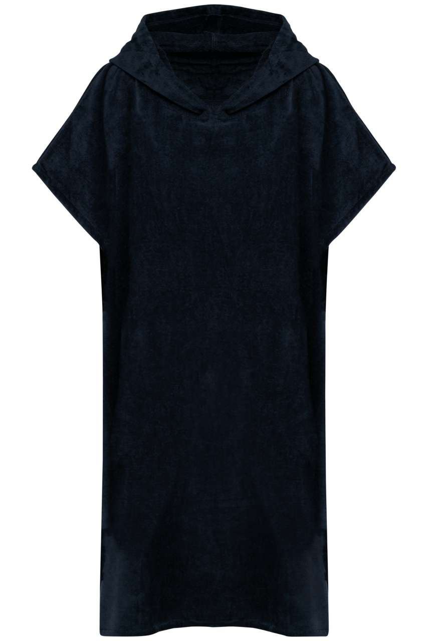 Poncho Unisex cu Glugă din Bumbac Organic