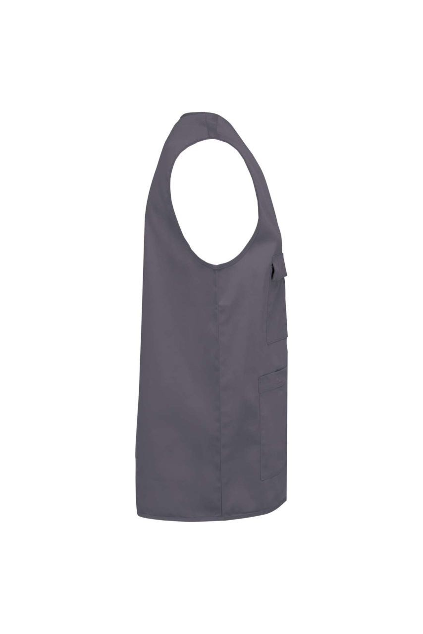 Vestă unisex din policoton cu buzunare multiple
