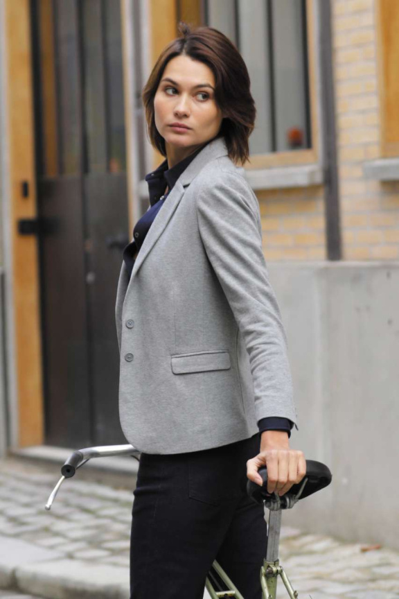 MARCEL Women's Tailored Piqué Blazer