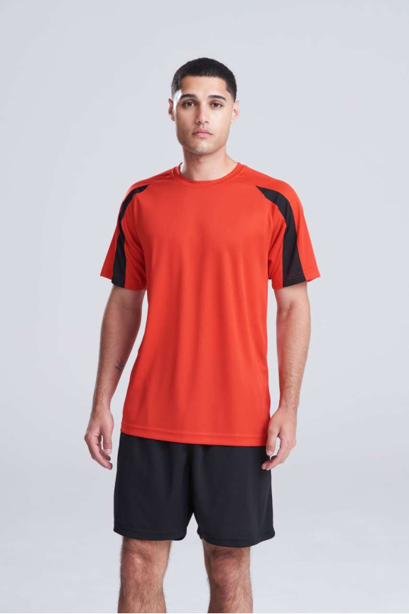 Contrast Cool Sports Tee - Stylish & Comfortable