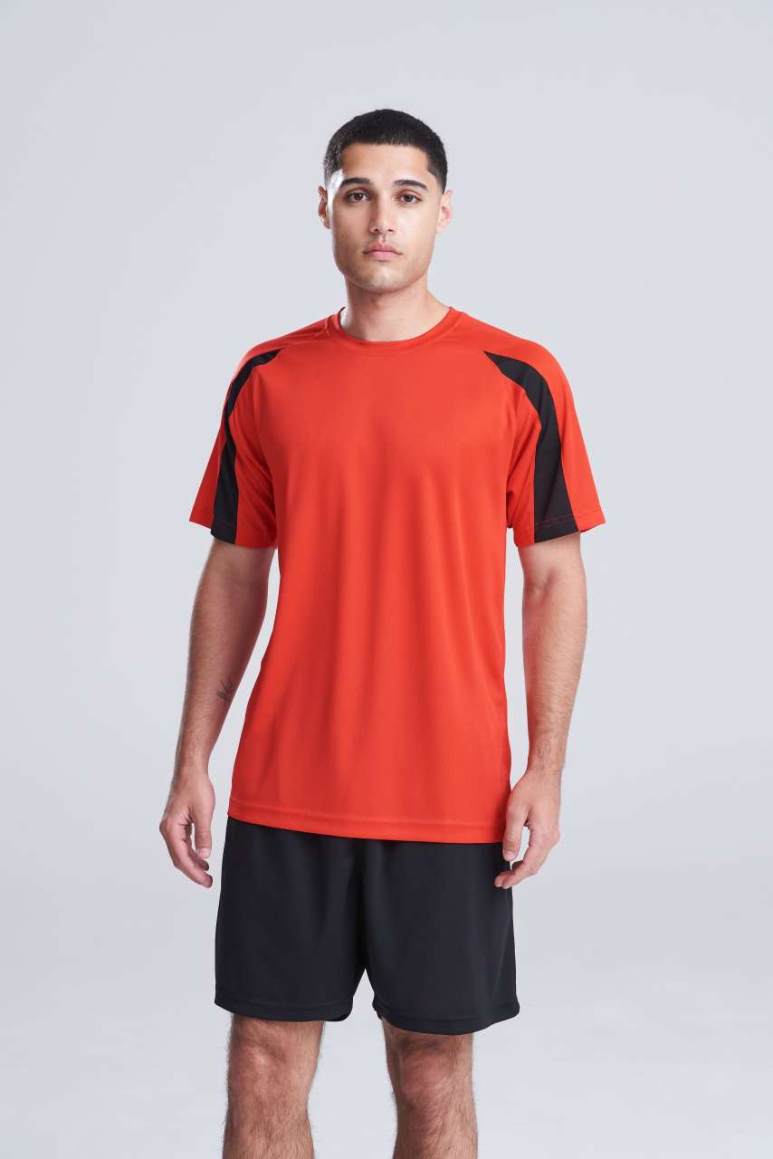 Tricou Sport Contrast Cool pentru Activități Sportive