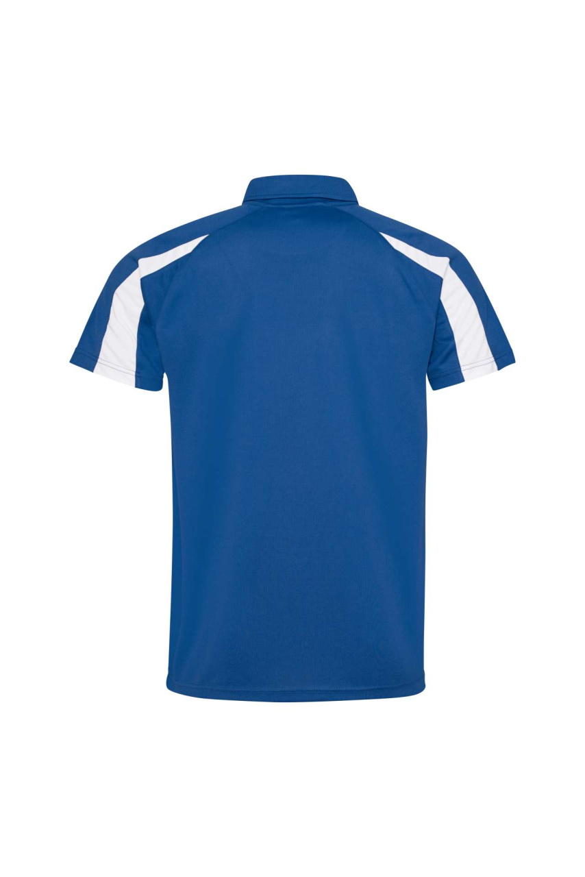 Men's Contrast Cool Polo Shirt - Moisture-Wicking & UV Protection