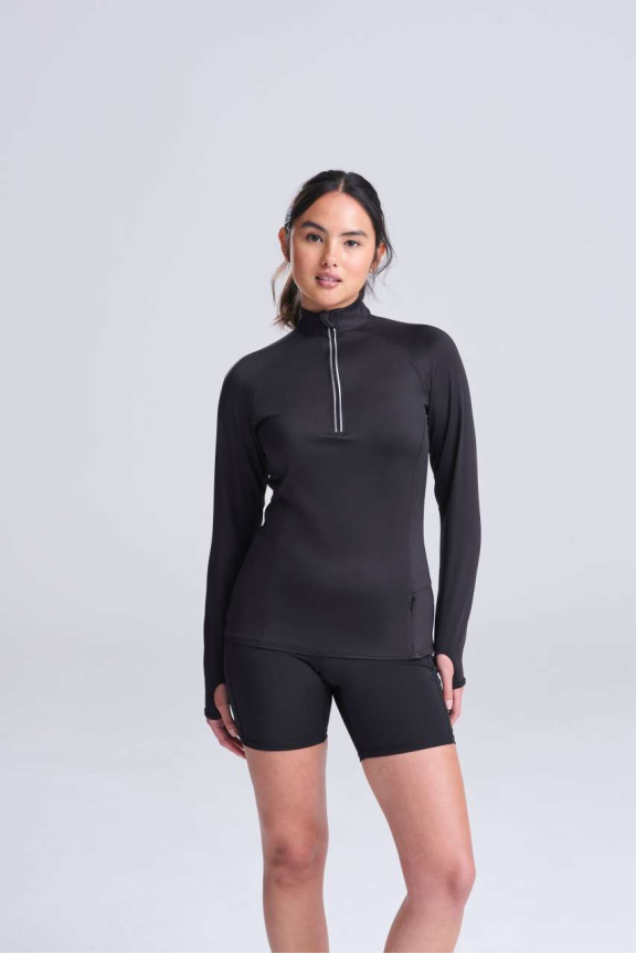 Bluză Sport Dama Cool Flex 1/2 Zip - Confort și Stil