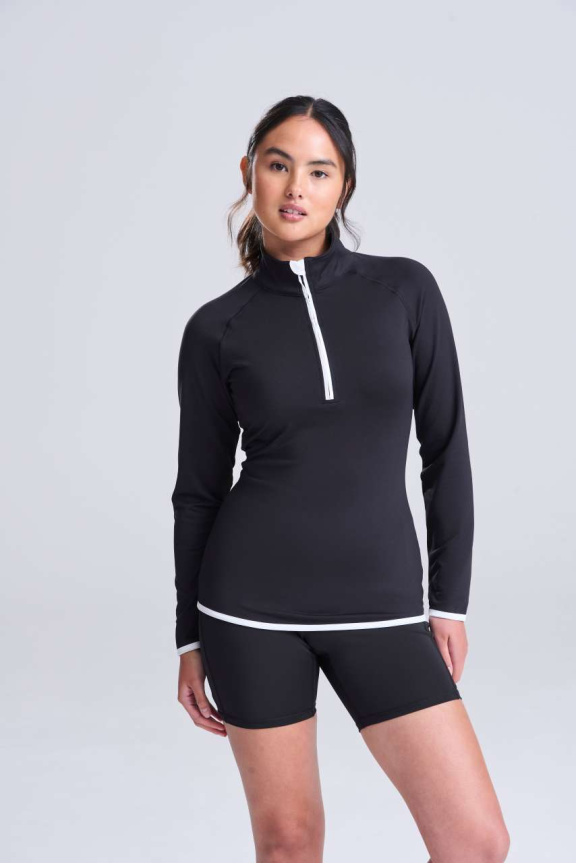 Bluza Sport pentru Femei cu Fermuar 1/2