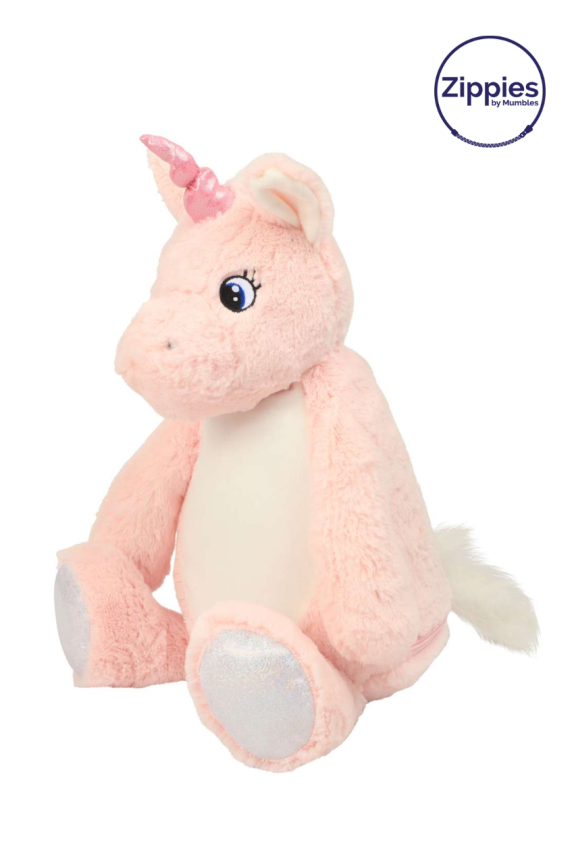 Unicorn Zippie Roz de Pluș - Jucărie Adorabilă