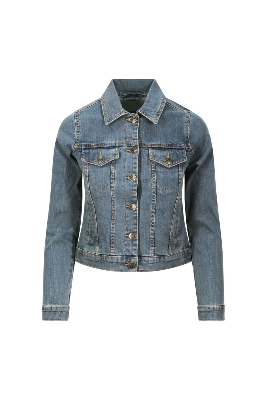 Olivia Slim Fit Denim Jacket - Classic and Stylish