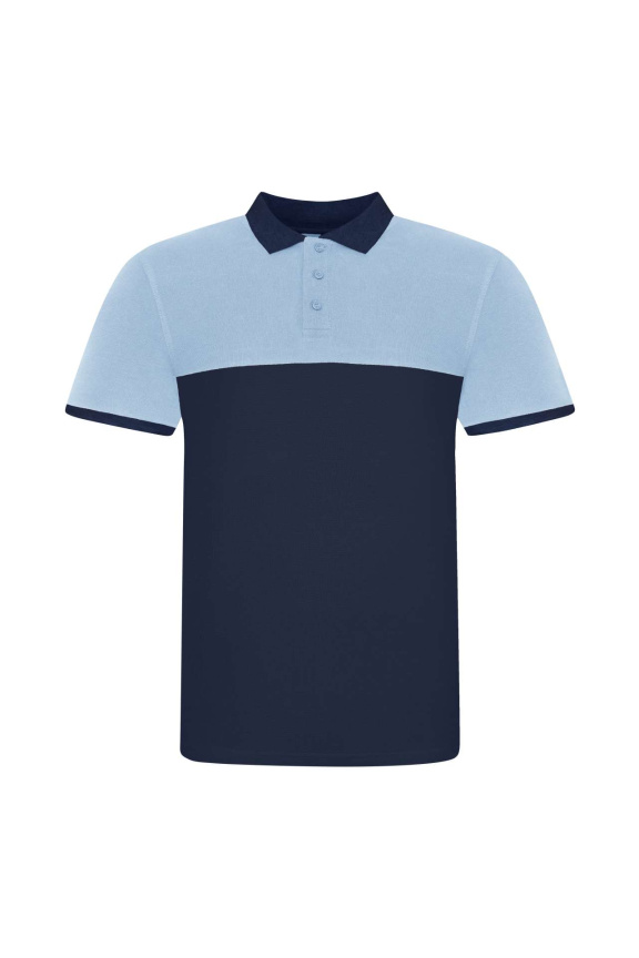 Polo Modern cu Blocuri de Culoare - Stil și Confort