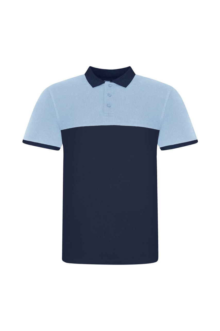 Polo Modern cu Blocuri de Culoare - Stil și Confort