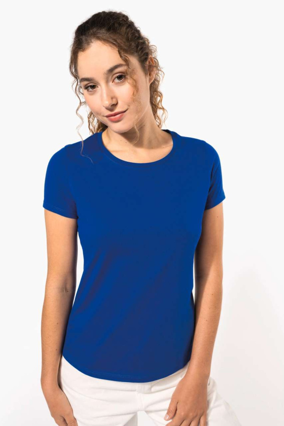Tricou damă BIO150IC cu guler rotund