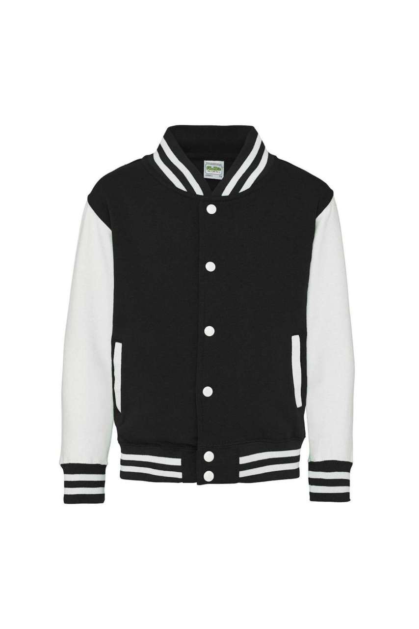 Kids Classic Varsity Jacket - Stylish & Cozy
