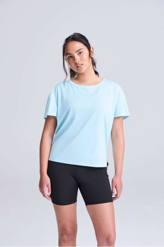 Women's Lightweight Open Back T-Shirt for Sports