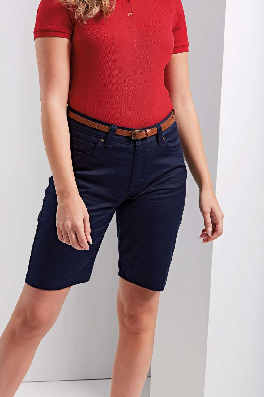 Women's Stretch Chino Shorts - Stylish & Comfortable