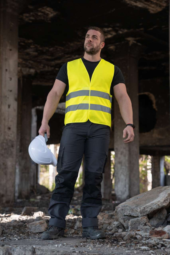 Vestă Reflectorizantă Karlsruhe cu Velcro
