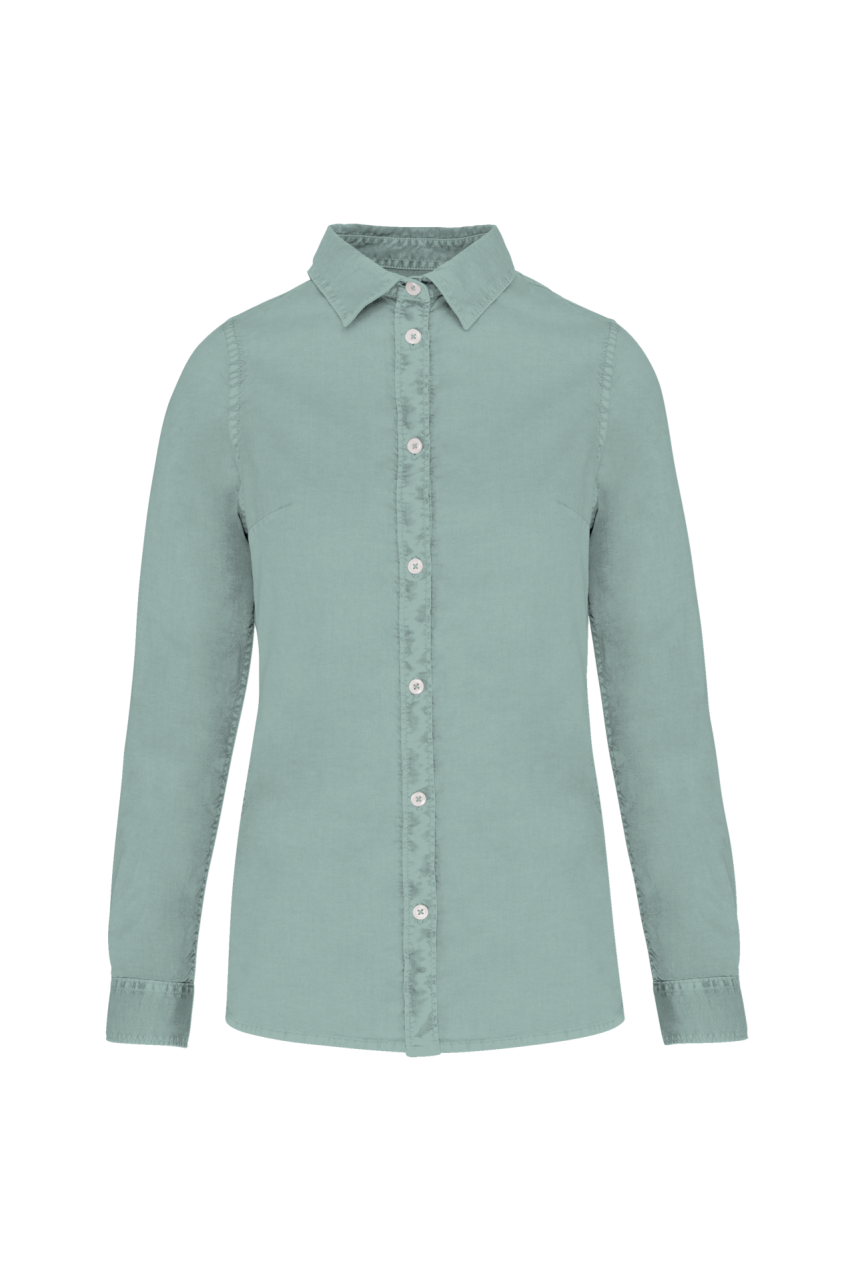 Ladies' Organic Cotton Washed Shirt