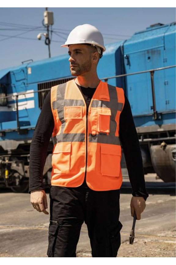Mesh Multifunctional Safety Vest Athens