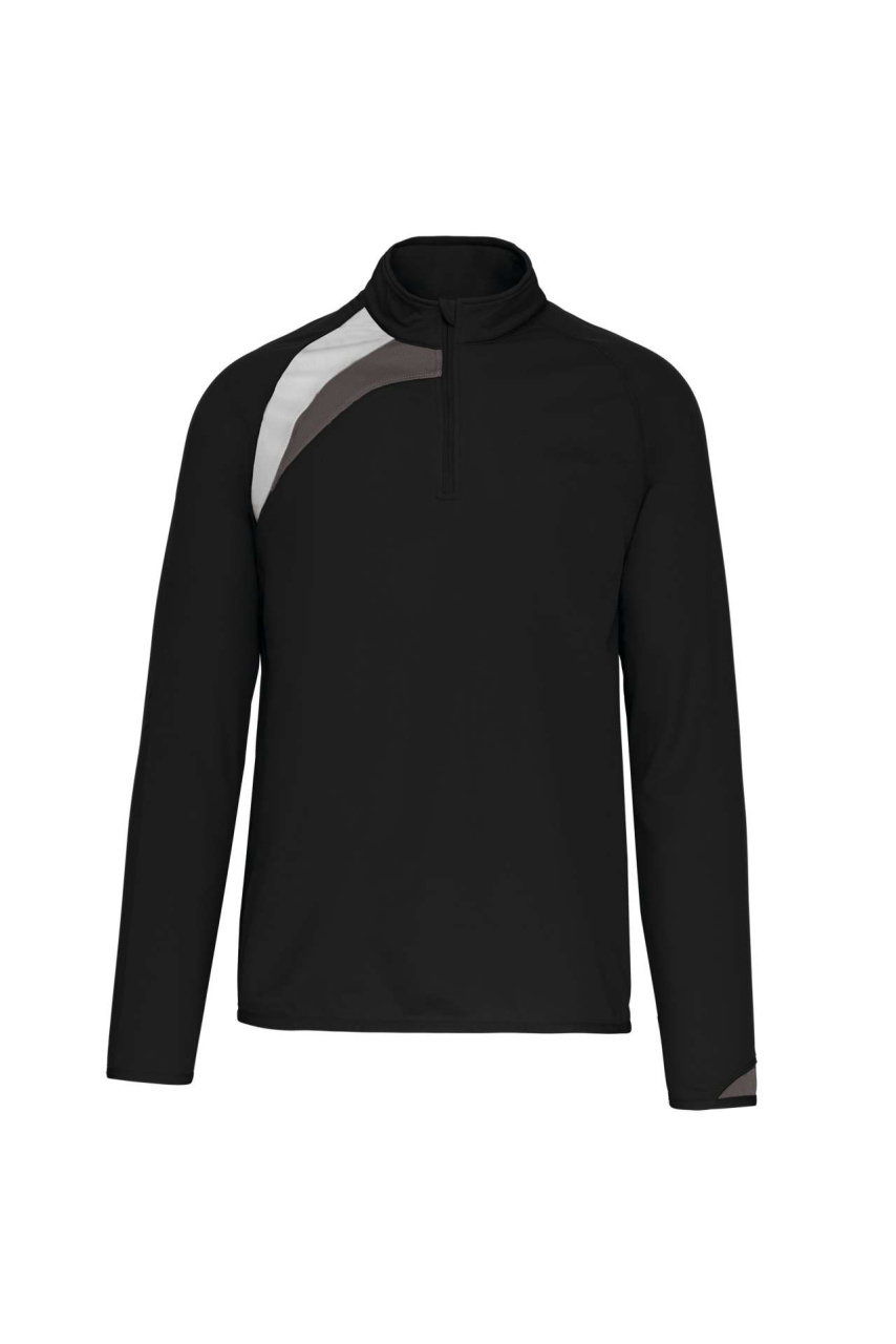 Adults' Zip Neck Training Top - Stylish Sportswear