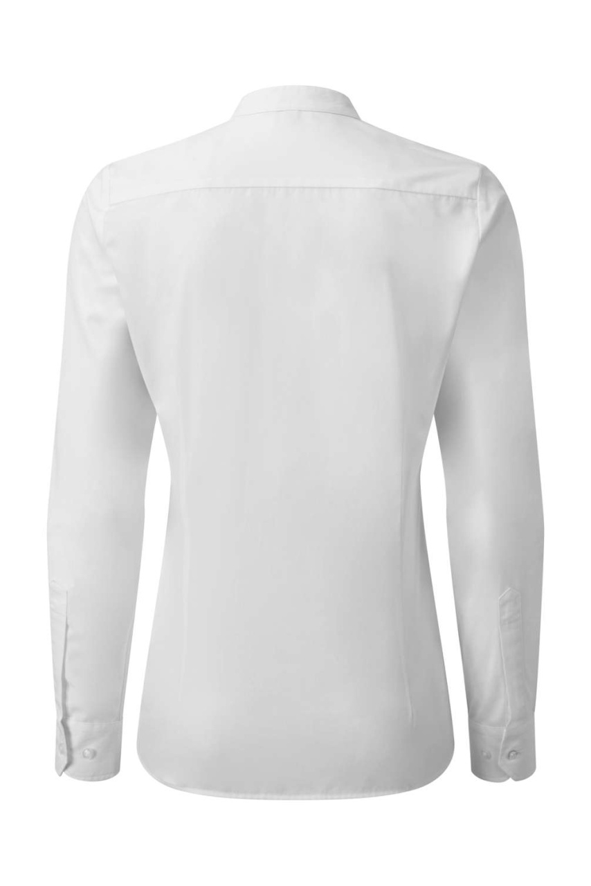 Women's Banded Collar Grandad Shirt
