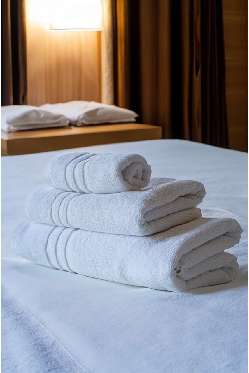 Olima Luxury Hotel Towel Set - Soft & Durable