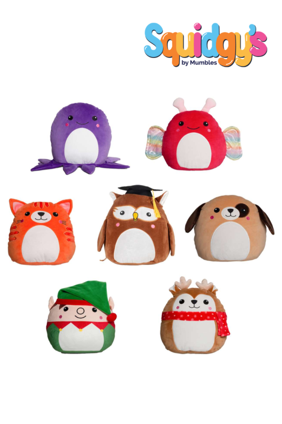 Squidgy's Plush Toy Collection - Customizable & Safe