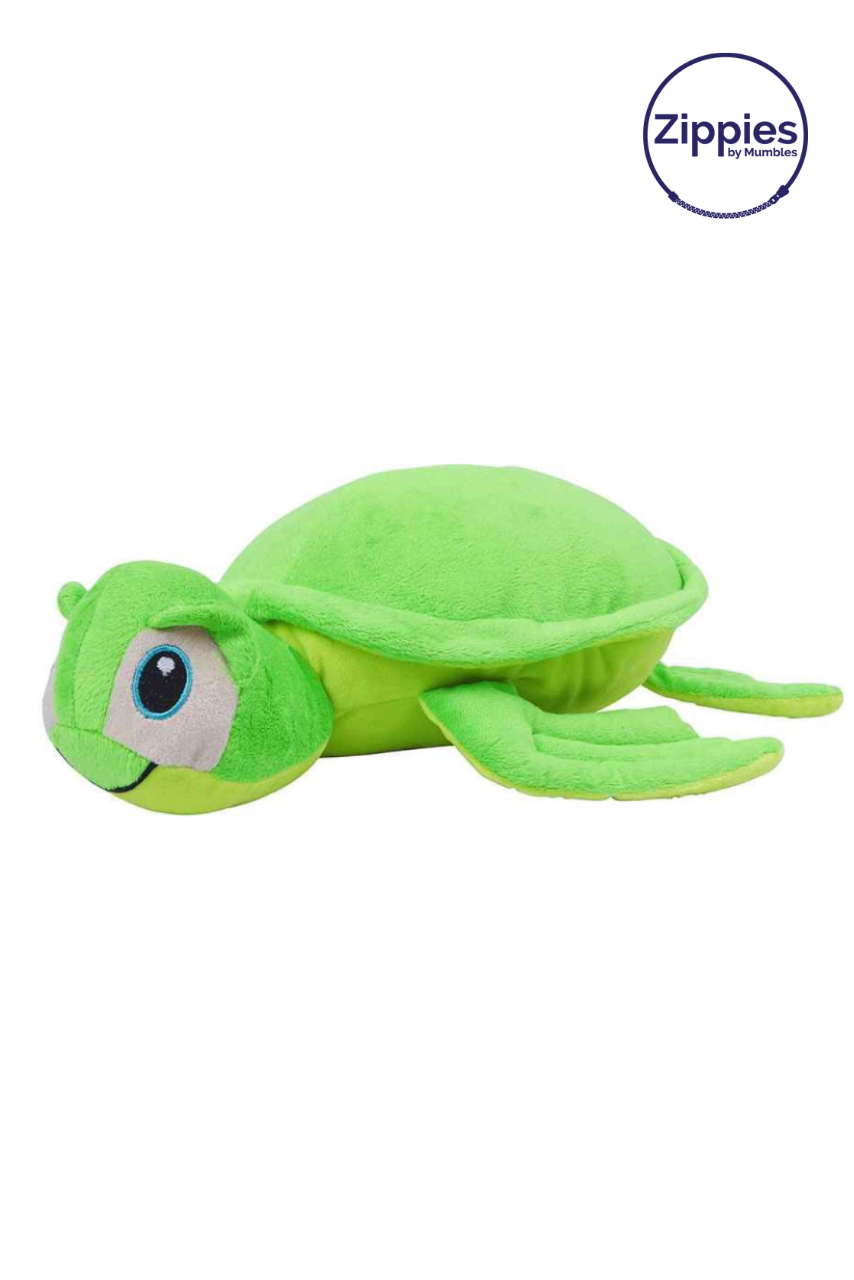 Țestoasa de Pluș Zippie Verde - Personalizabilă