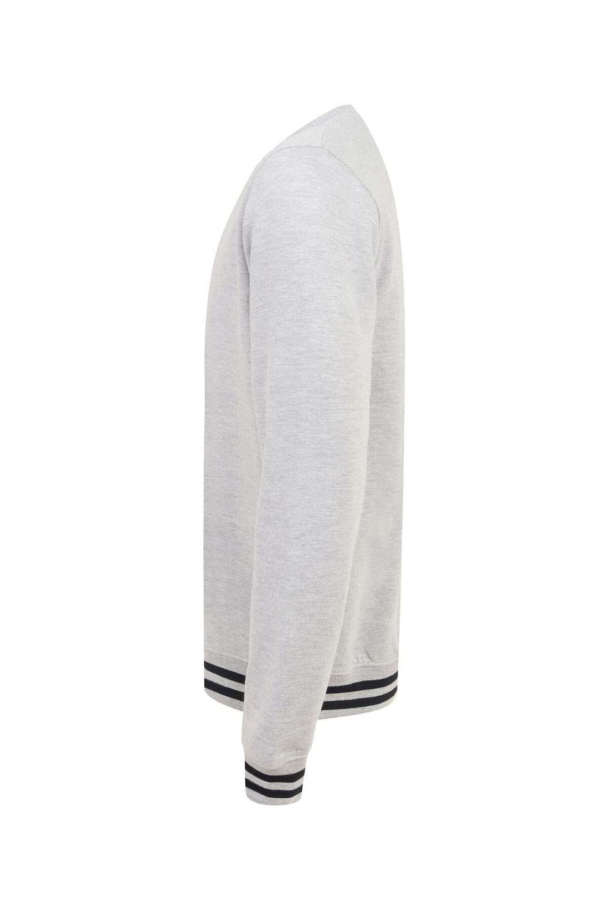 Hanorac Unisex cu Manșete în Dungi