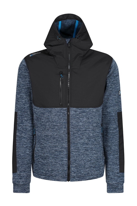 Tactical Heist Hybrid Hooded Jacket - Versatile & Eco-Friendly