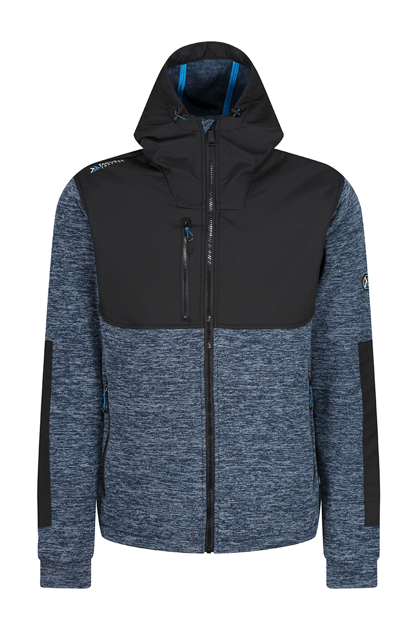 Tactical Heist Hybrid Hooded Jacket - Versatile & Eco-Friendly