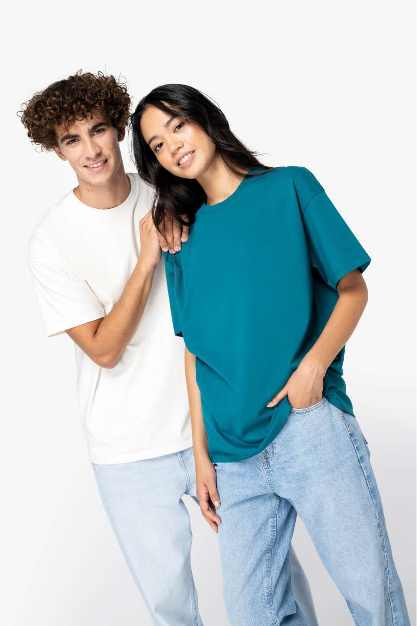 Tricou Unisex Relaxed Fit din Bumbac Organic
