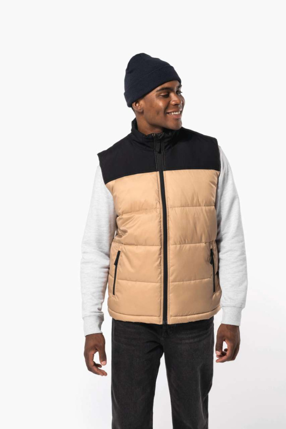Unisex Bi-Tone Padded Bodywarmer Vest