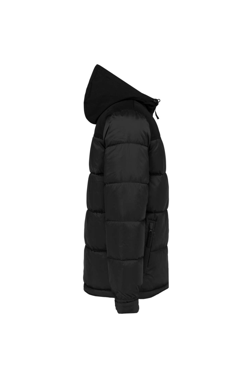 Unisex Bi-Tone Padded Hooded Jacket