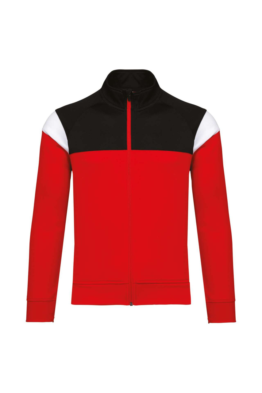 Kids Colorblock Zipped Tracksuit Jacket