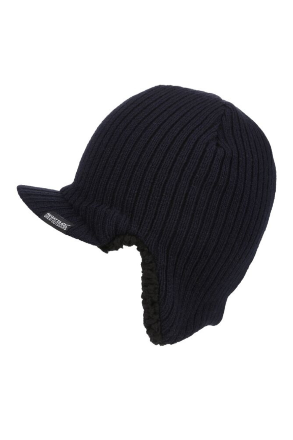 Anvil Ribbed Peaked Cap - Warm & Stylish