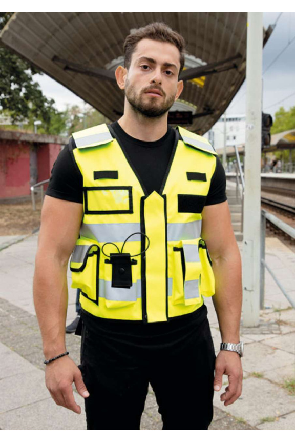 Bonn Tactical Safety Vest with Reflective Stripes