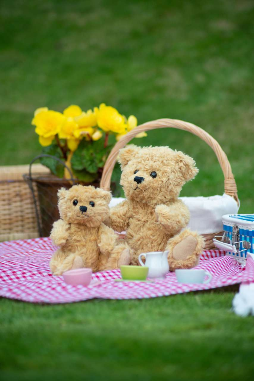 Classic Jointed Teddy Bear - Plush and Lovable