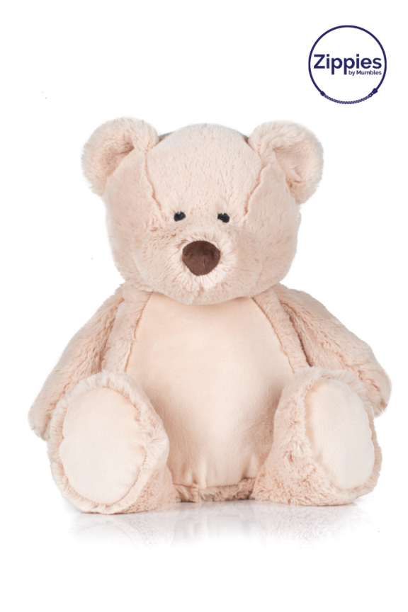 Zippie Teddy Bear Plush Toy - Customizable & Safe
