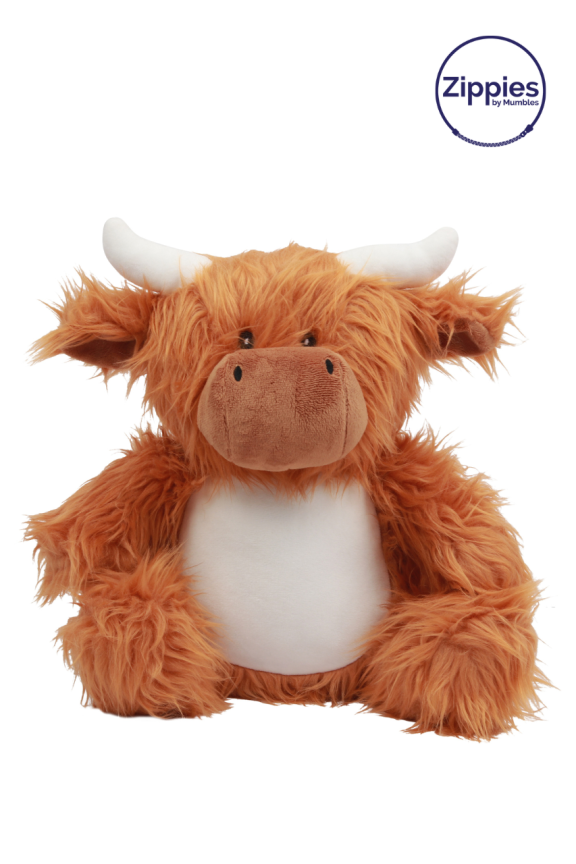 Jucărie Pluș Văcuță Highland Zippie