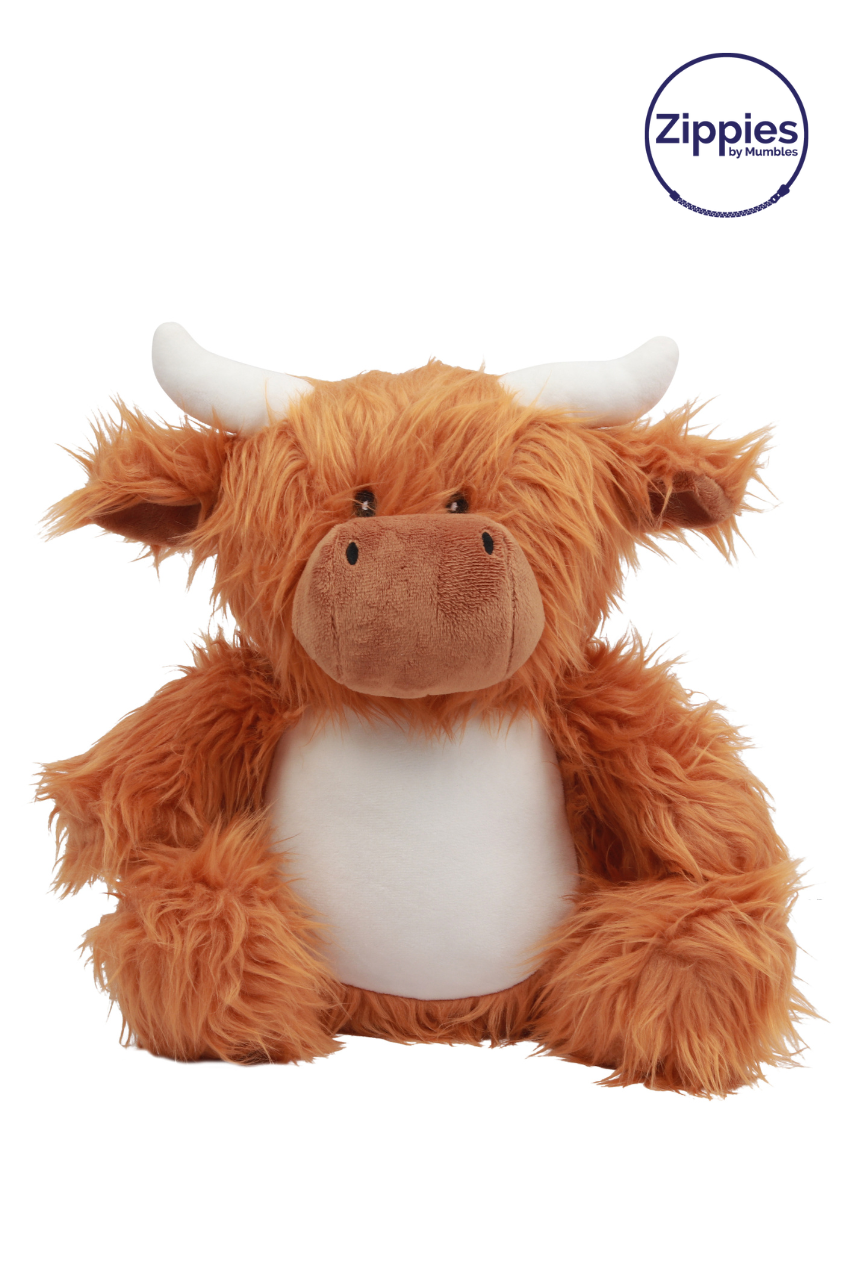 Jucărie Pluș Văcuță Highland Zippie