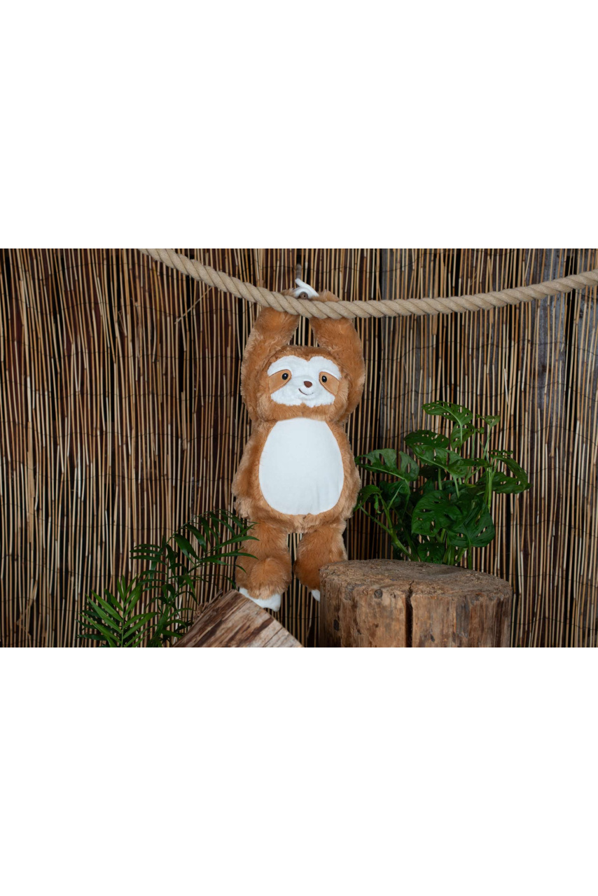 Zippie Sloth Plush Toy - Customizable & Cuddly