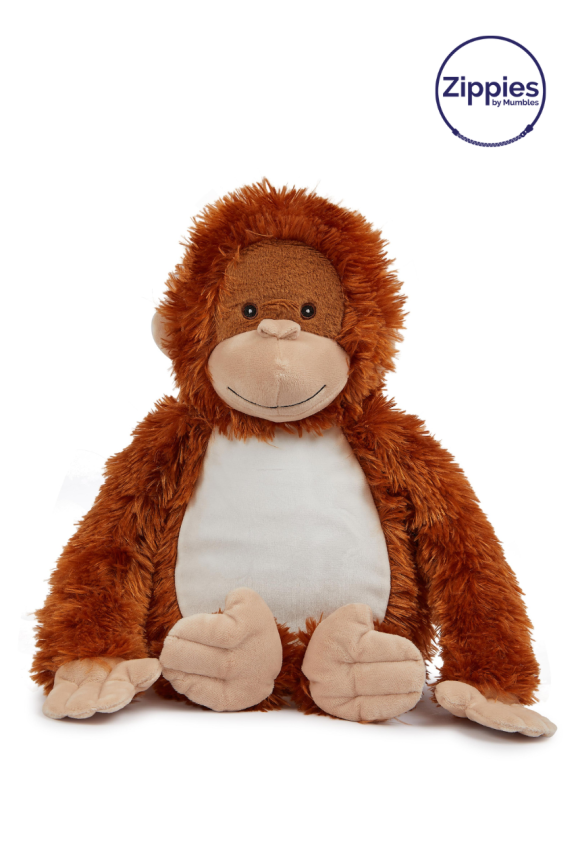 Jucărie de Pluș Zippie Orangutan pentru Toate Vârstele