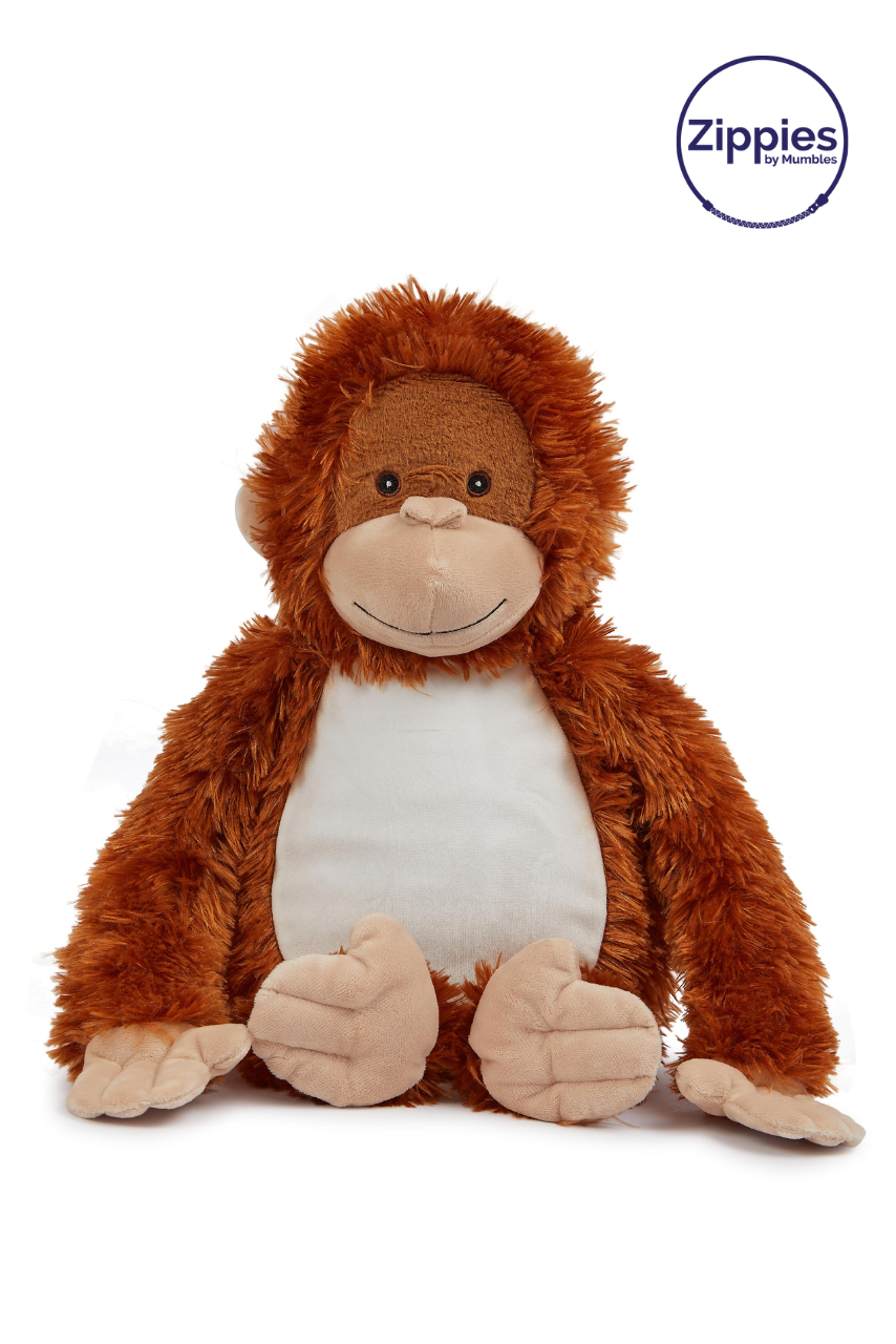 Jucărie de Pluș Zippie Orangutan pentru Toate Vârstele
