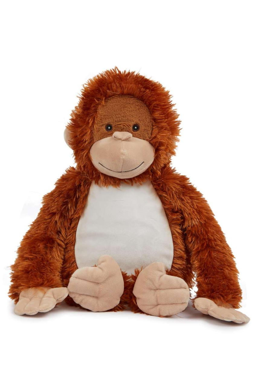 Zippie Orangutan Plush Toy - Customizable & Safe