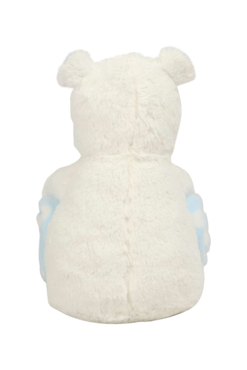 Soft Plush Hippo Toy with Velour Blanket