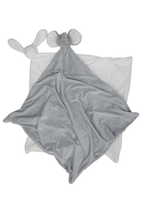 Plush Animal Blanket with Embroidery Access