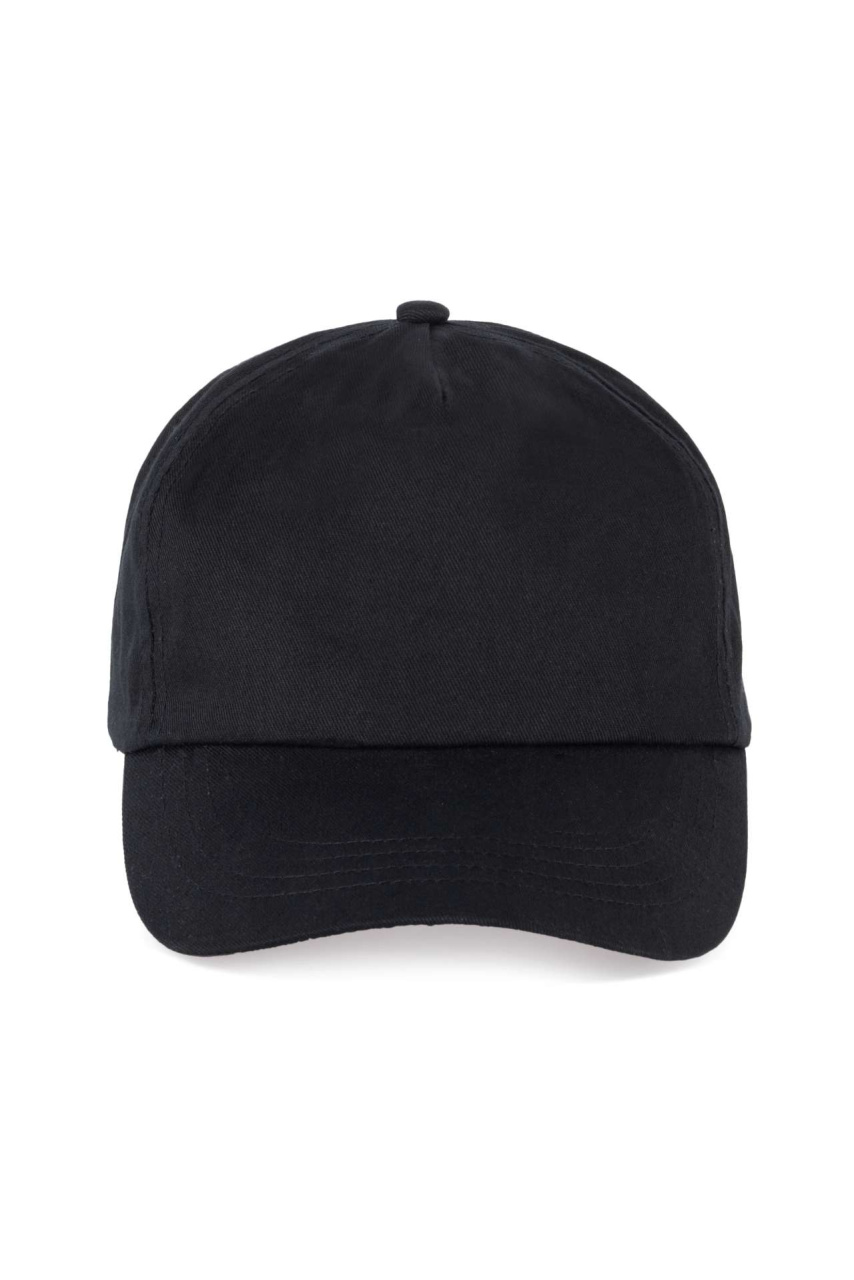 Classic 5-Panel Cotton Cap with Velcro