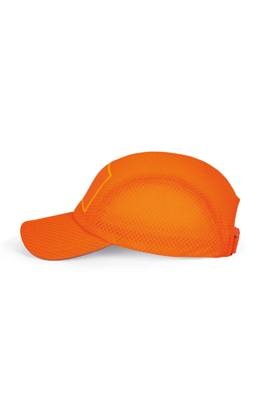Breathable 6-Panel Workwear Cap with Patch