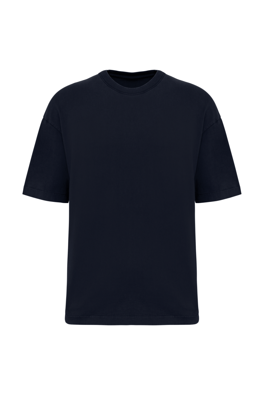 Tricou Oversized cu Efect Spălat pentru Bărbați