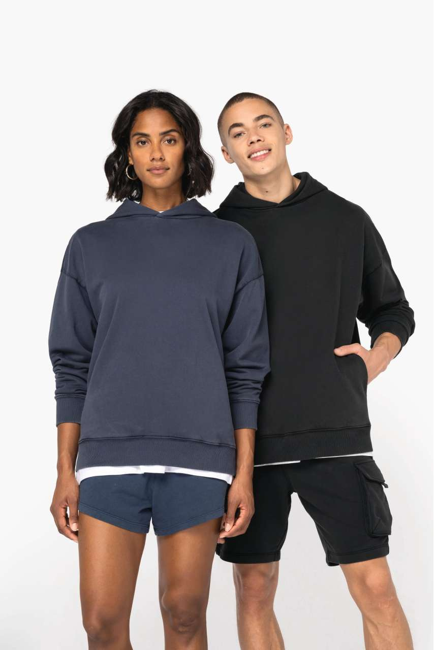Hanorac Unisex Oversize cu Efect Spălat